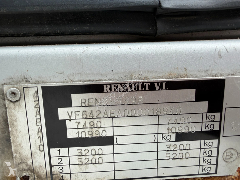 شاحنة Renault 150 Manual, Euro 3