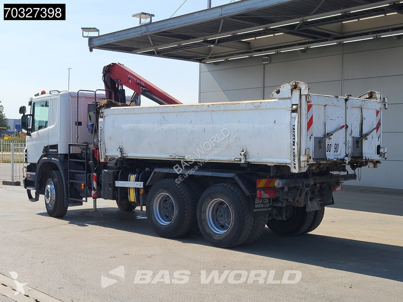 Kamion Scania 400 6X4 HMF 1444-Z2 Crane Remote...