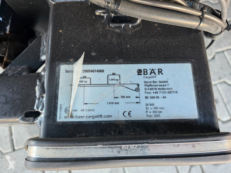 شاحنة Mercedes 824 L Bär LBW 1.000kg AHK Klima...