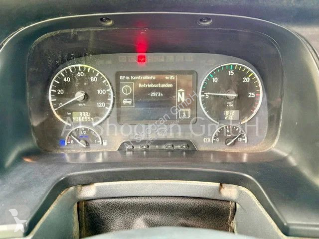 Camion Mercedes 3241 8x4/Abrollkipper+Fassi...