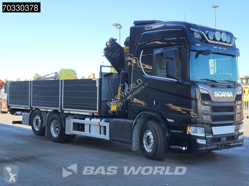 شاحنة Scania R580 6X2 Palfinger PK23002 SH-E...
