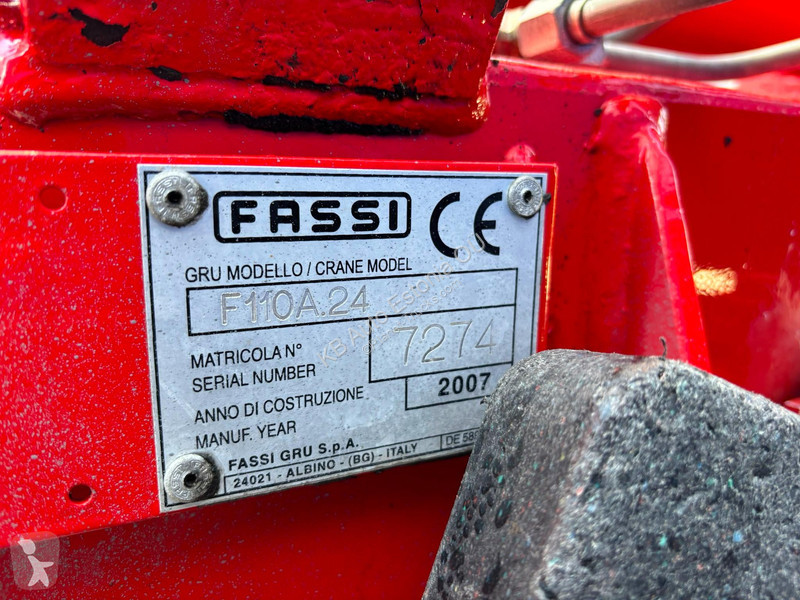 Mercedes 1524 4x2 FASSI F110A24 / PLATFORM...