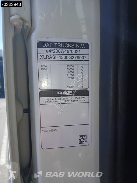 شاحنة DAF 480 6X2 SSC Full Air Automatic Euro 6
