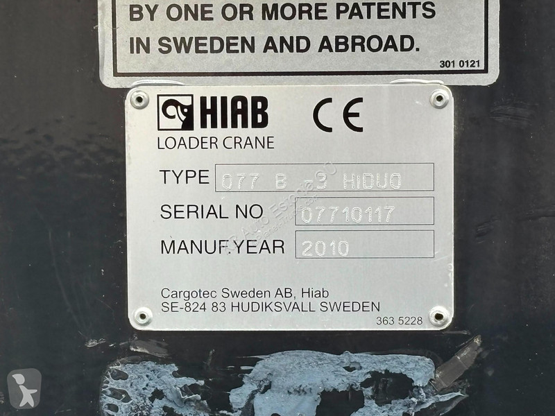 شاحنة Mercedes 1018 4x4 Hiab 077 - B3 HiDUO