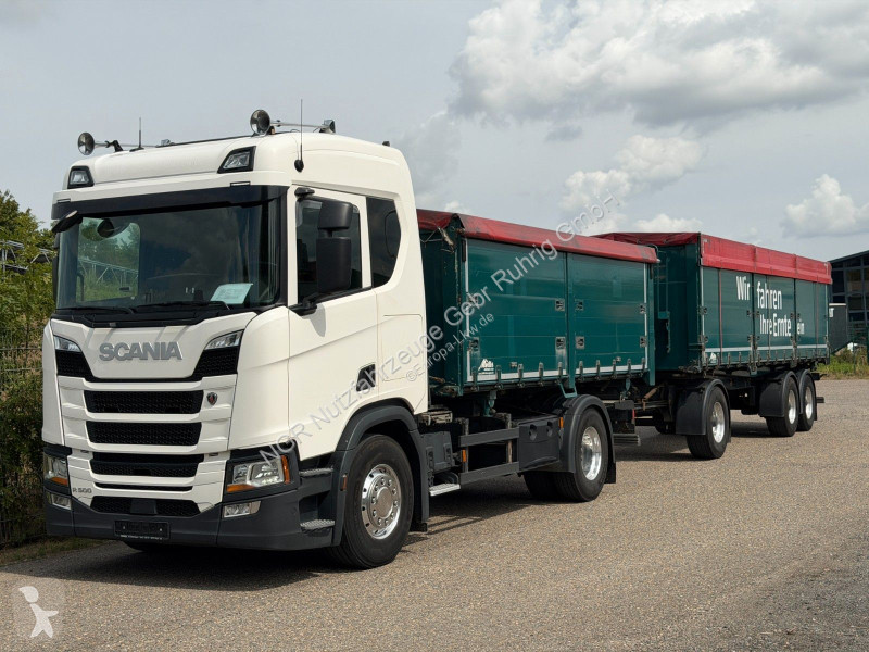 Camion Scania 500 + A. Müller ANH Kipper 24to....