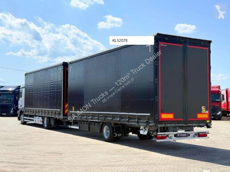 Vrachtwagen Mercedes ACTROS F / ZESTAW TANDEM...