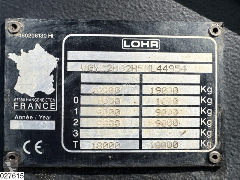 Kamion Mercedes 1843 EURO 5, Lohr, Multilohr,...