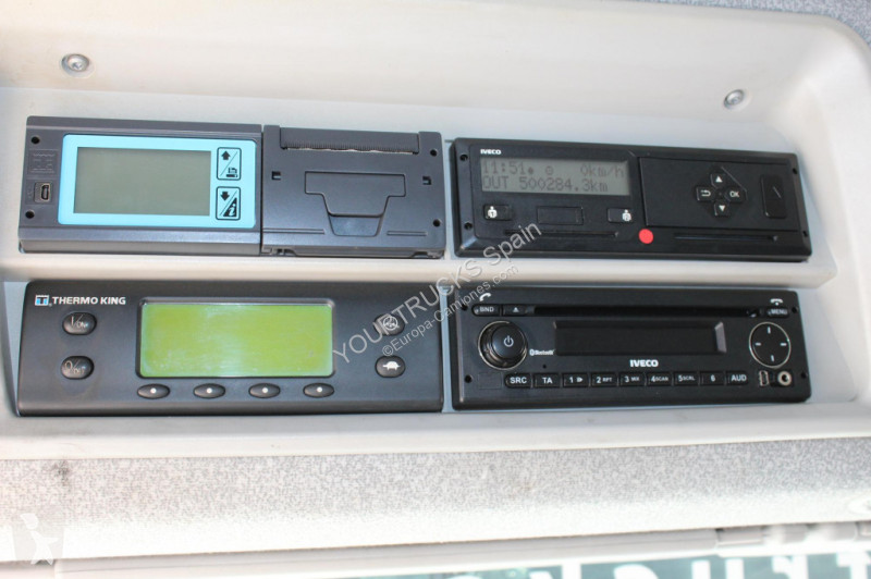 Camión Iveco 400 E6 TK T-1200R Lenkachse Strom...