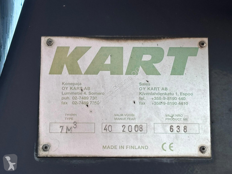 Kamion Volvo 370 6x2*4 KART 7 m3 + chute 9 m