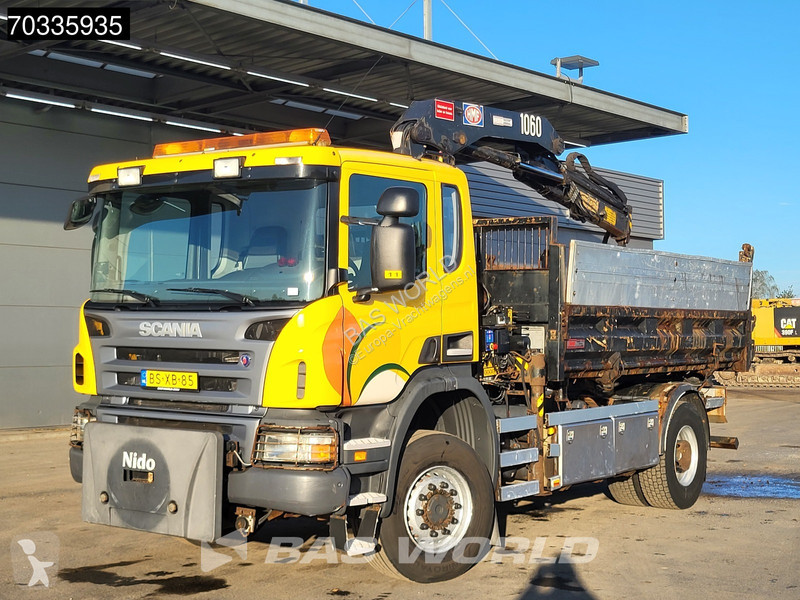 Camión Scania P 4X4 NL-Truck 4x4 Big-Axle HMF...
