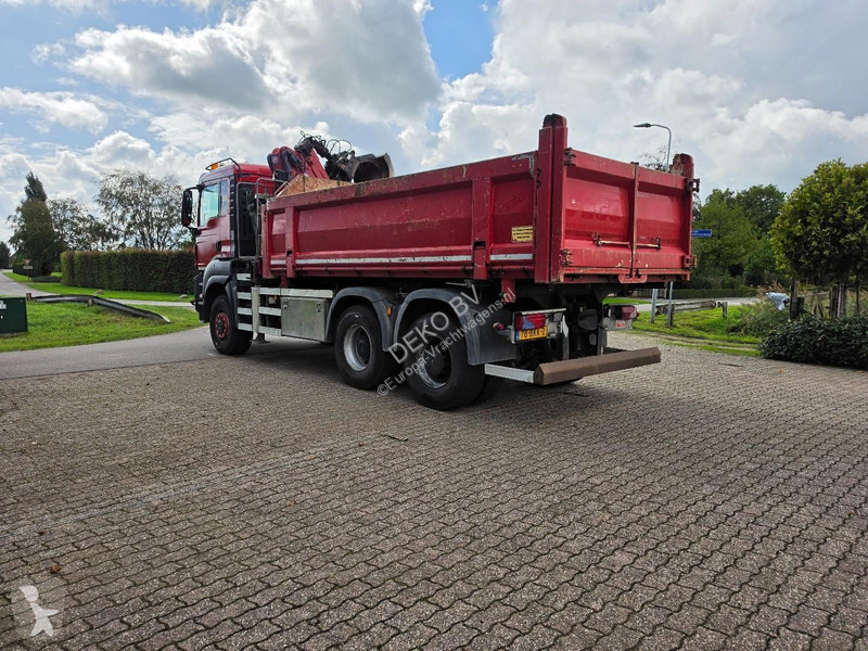 Camión MAN 420 !!6X6!! Z-CRANE TIPPER NL TRUCK...