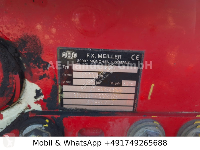 Camion Mercedes IV 2545 L BL Meiller...