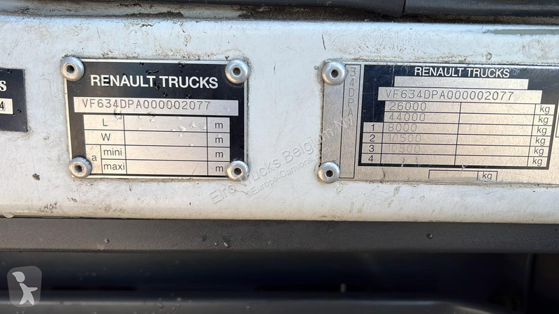 Camion Renault 450 DXI (BOITE MANUELLE / LAMES...