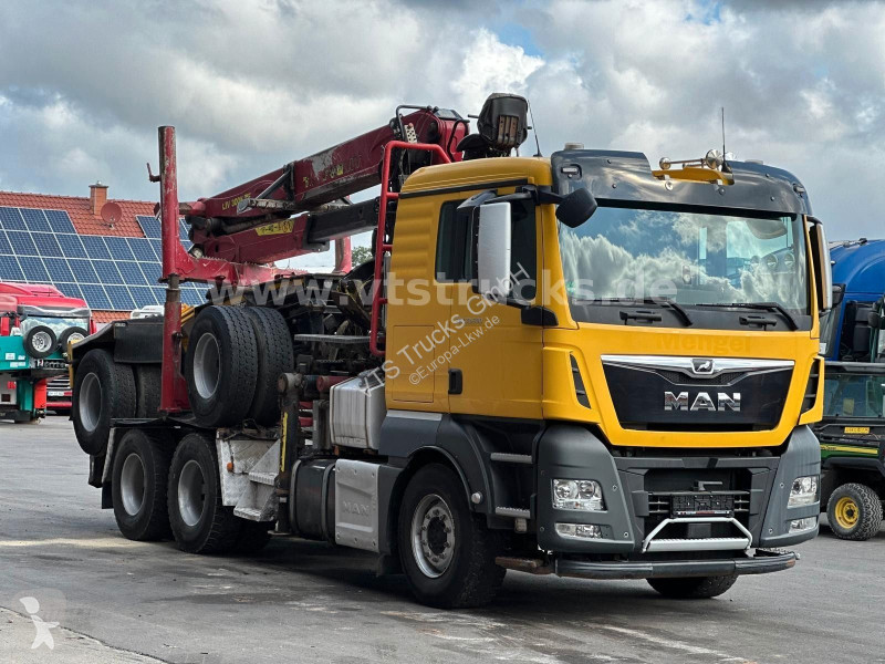 MAN 33.540 6x4 BL  Langholz TAJFUN truck