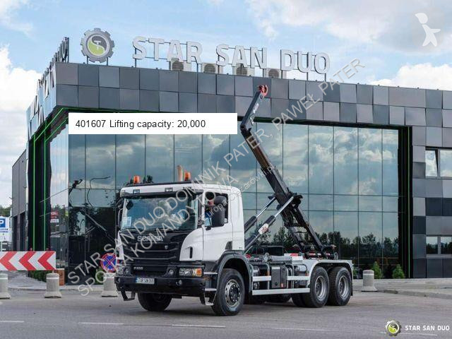Camion Scania P410 6x4 Hyva Lift 20.53.S hooklift