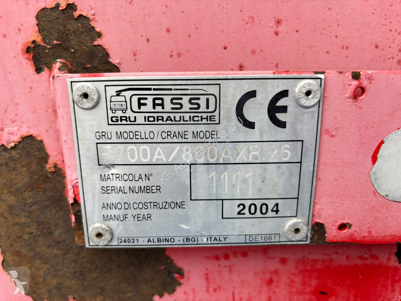 Camião Scania R 124 470 8x2*6 FASSI F800 AXP.26...