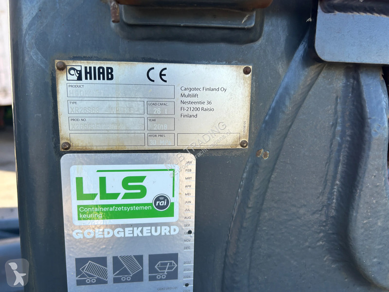 DAF 480 480 SSC Hiab Hooklift truck