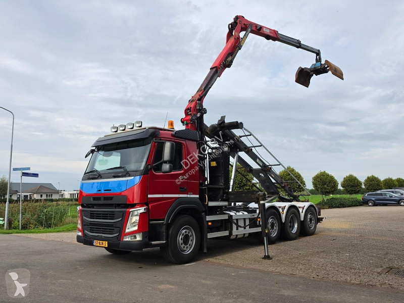 شاحنة Volvo 420 8x2- Z-CRANE/REMOTE CONTROL!!...