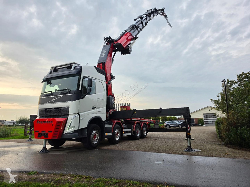 شاحنة Volvo 540 8x2 CRANE TRUCK FASSI 1450...