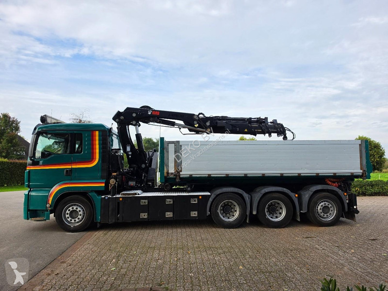 Lastbil MAN 35.500 8x4 CRANE/CONTAINER/TIPPER!!...