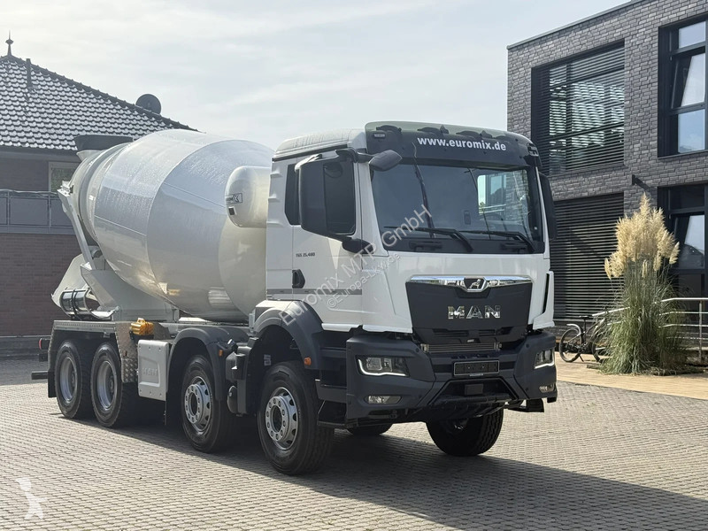شاحنة MAN 35.480  35.480 BB 8x4 EuromixMTP EM...