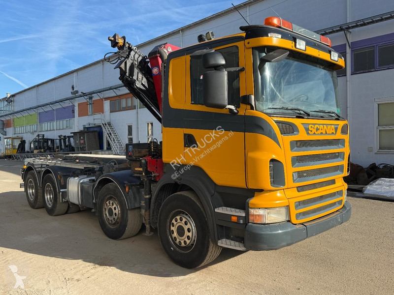 Scania R480 8X4 + HMF 2620K5 + CABEIFT + REMOTE...