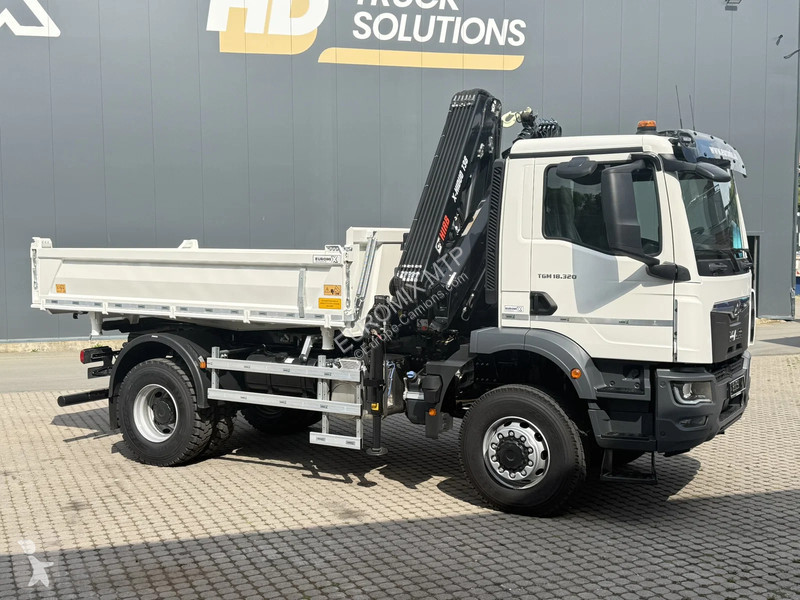 MAN TGM TGM 4x2 BB EuromixMTP HIAB 138-3 truck