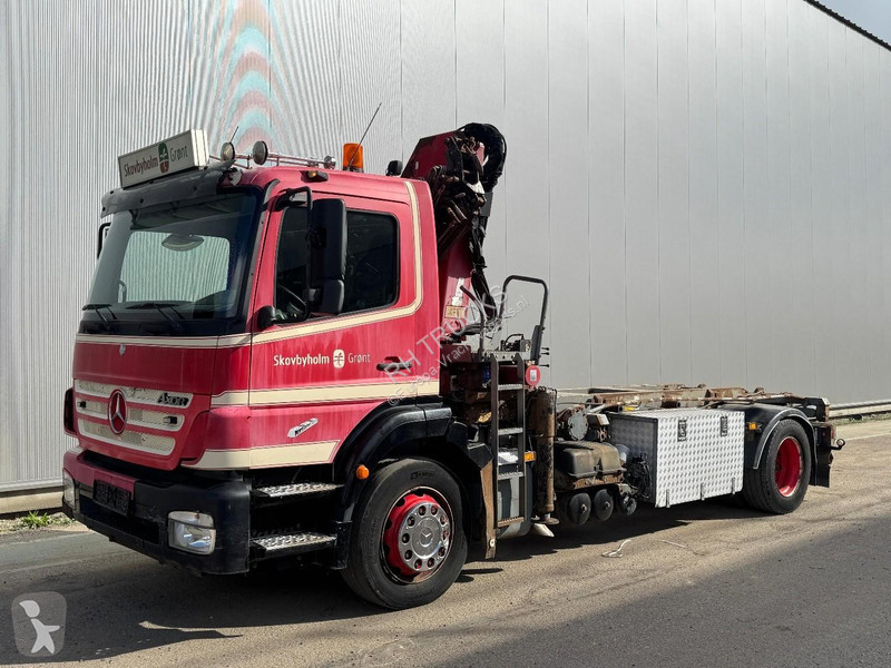 Mercedes AXOR 1829 4X2 + HMF 1560K4 + CABLELIFT...
