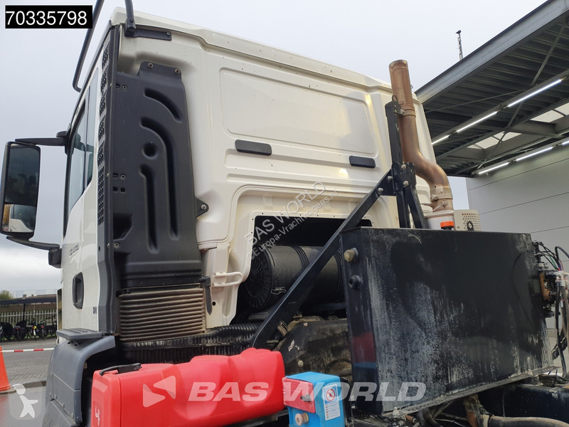 Lastbil MAN TGS 8X4 15m3 tipper steel...