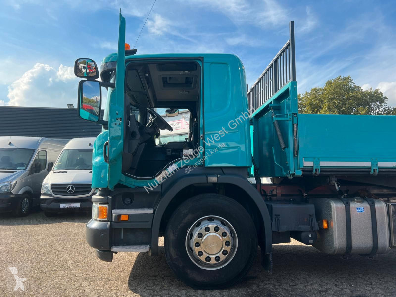 Lastbil Scania 320 Kipper Funk-Kran...