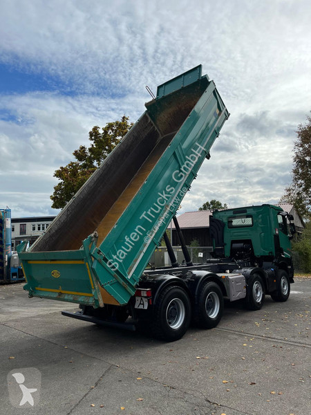 Renault C480 8X4 MEILLER STAHL 3-S.-Kipper...