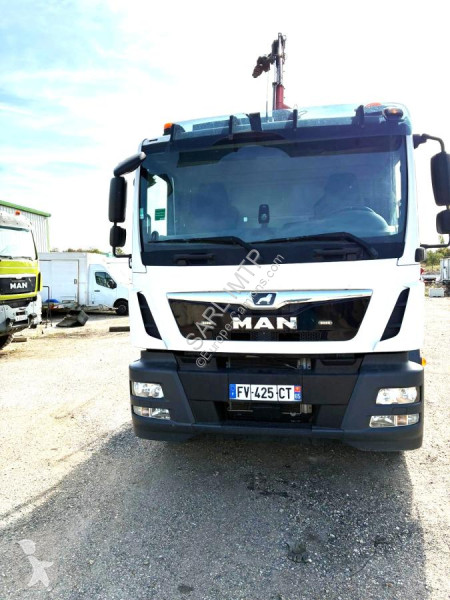 MAN PLATEAU TARIERE GRUE  GRUE HC INDUSTRIE 190...