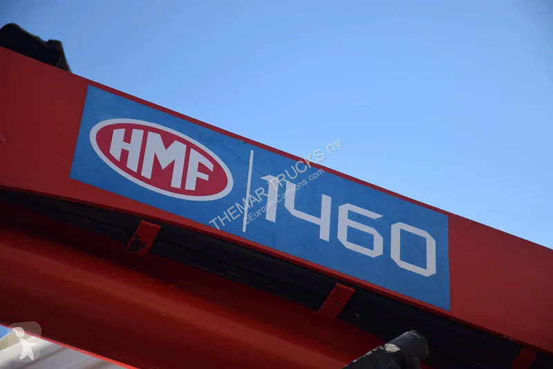 DAF 410 +Hooklift Palift 18t. and HMF crane truck
