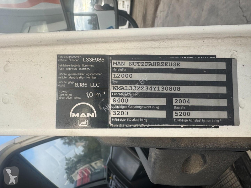 MAN 8.180 (MANUAL GEARBOX / BOITE MANUEL /...