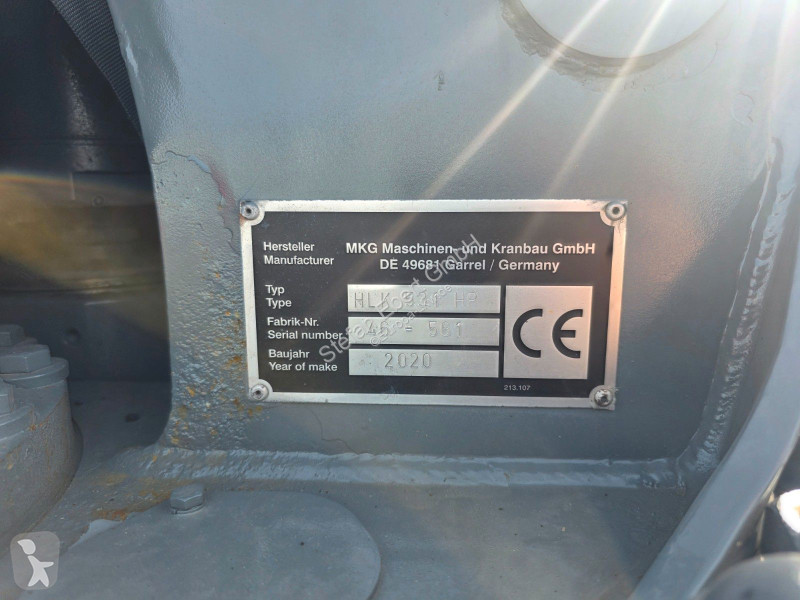 Lastbil Volvo 500 6x2 Heckkran MKG HLK 531 HP...