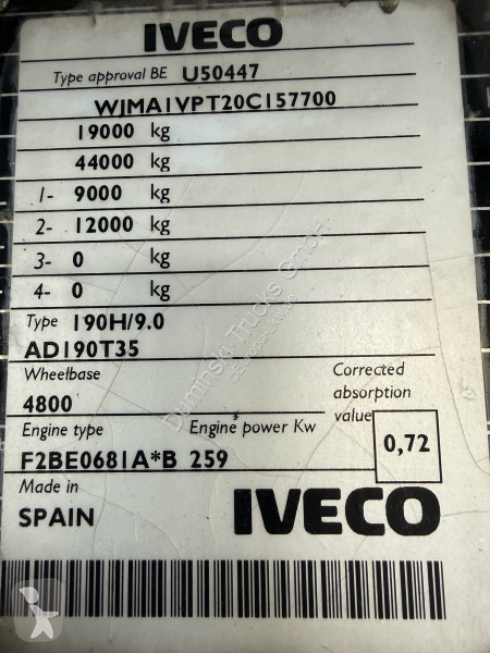 Iveco 350 Hiab 288 + Jib bis 26 Meter truck
