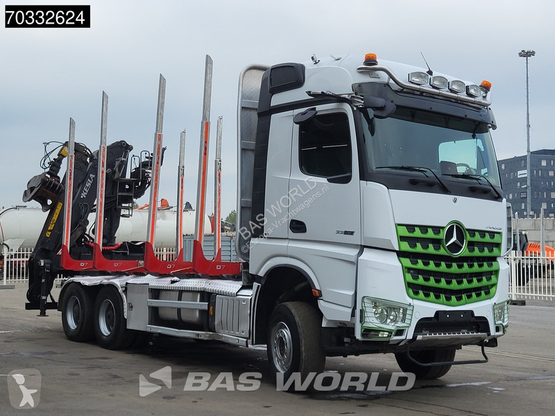 Kamion Mercedes 3363 6X4 Kesla 2117ZT Crane...