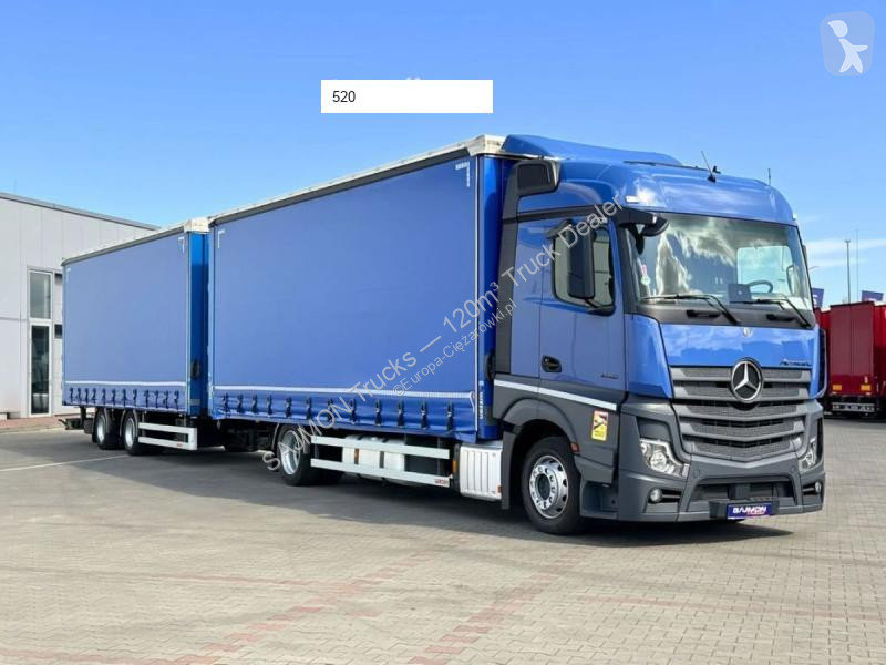 Nyerges vontató és pótkocsi Mercedes ACTROS L /...