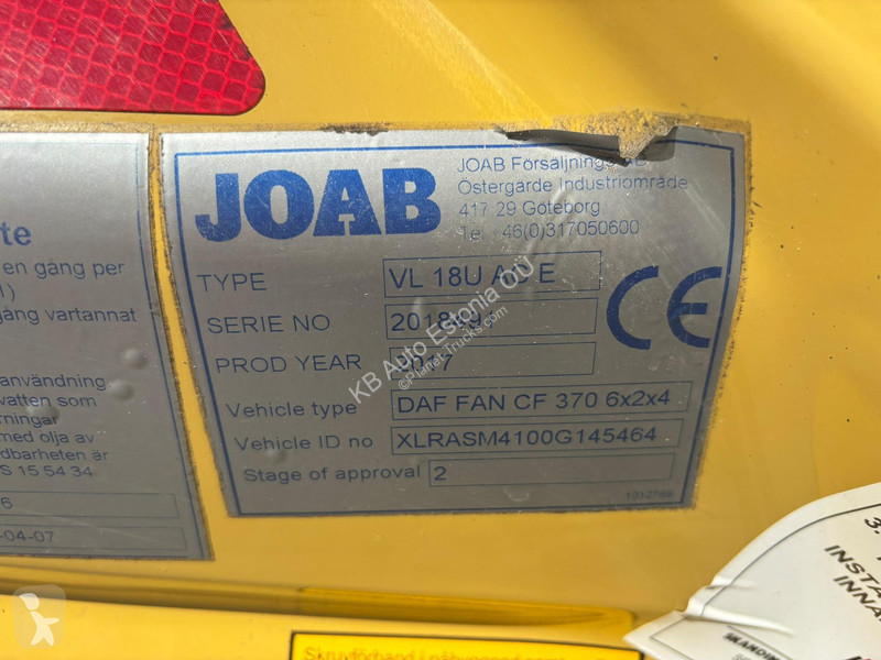 DAF 370 6x2*4 JOAB VL 18 U truck