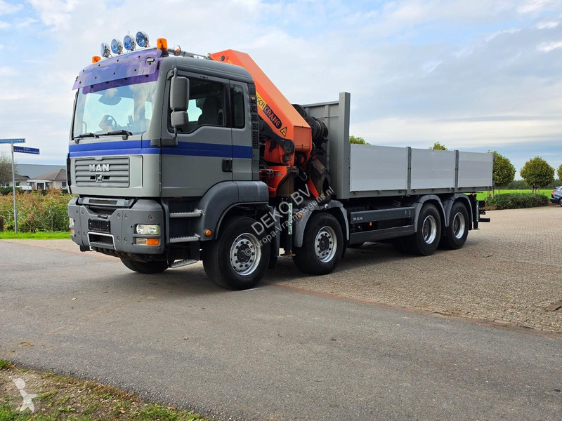 MAN 41.430 8x4 CRANE 44tm/WINGER REMOTE...