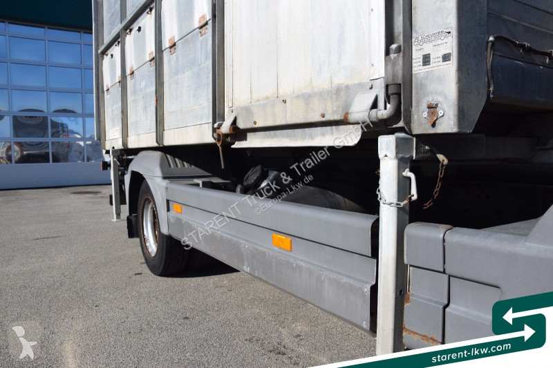 Kamion Mercedes 815 BDF-Viehaufbau + Kühlaufbau