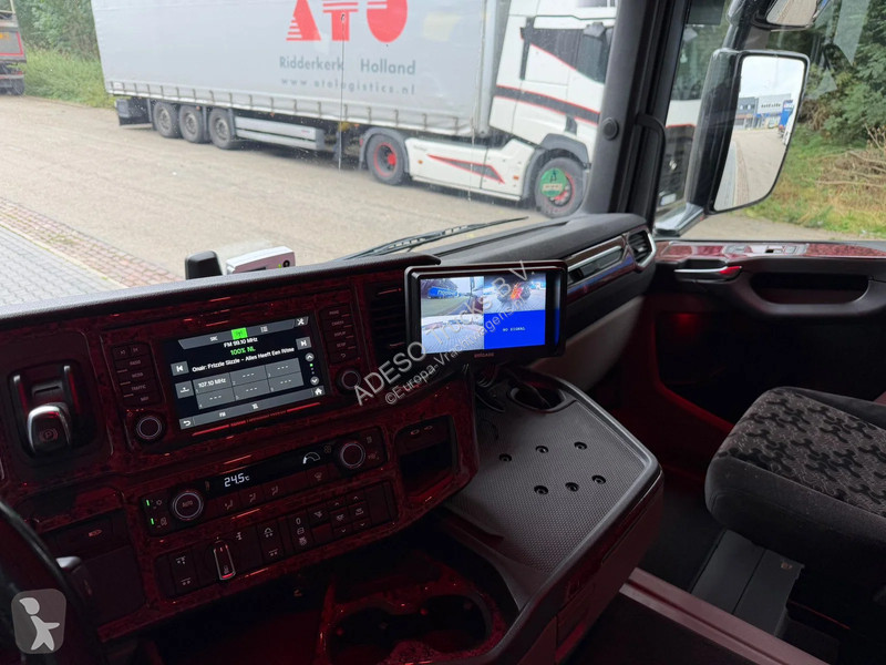 Lastbil Scania R450 + S Meppel kiptrailer