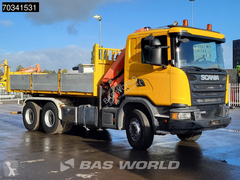 Kamion Scania 440  6X4 Palfinger PK18002 EH...