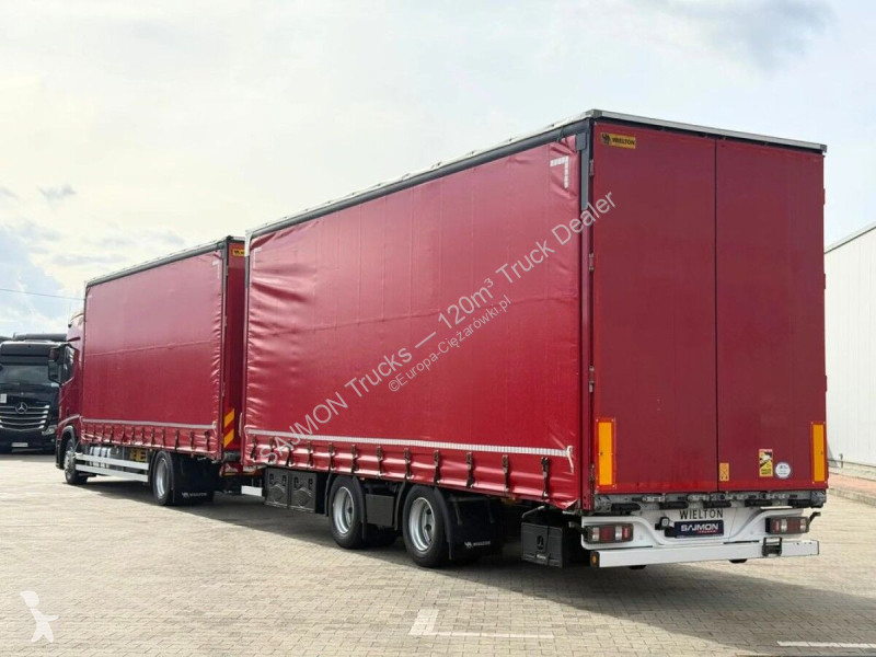 Camião Scania R410 / ZESTAW TANDEM 120 M3 /...