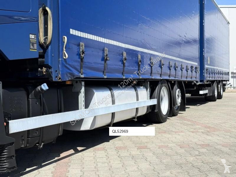 Teherautó DAF XG 480 / ZESTAW TANDEM 120 M3 /...