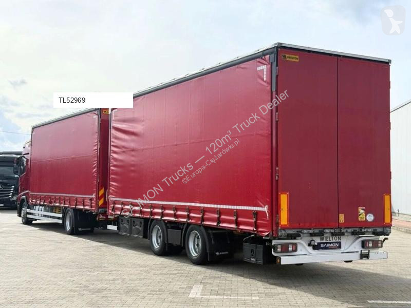 Camião Scania R410 / ZESTAW TANDEM 120 M3 /...