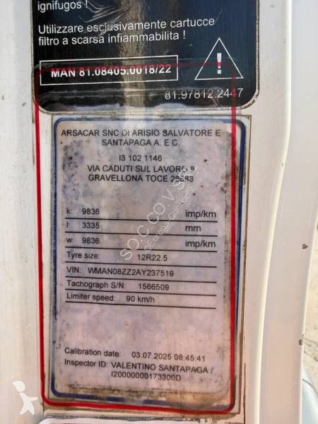 Teherautó MAN 18.280