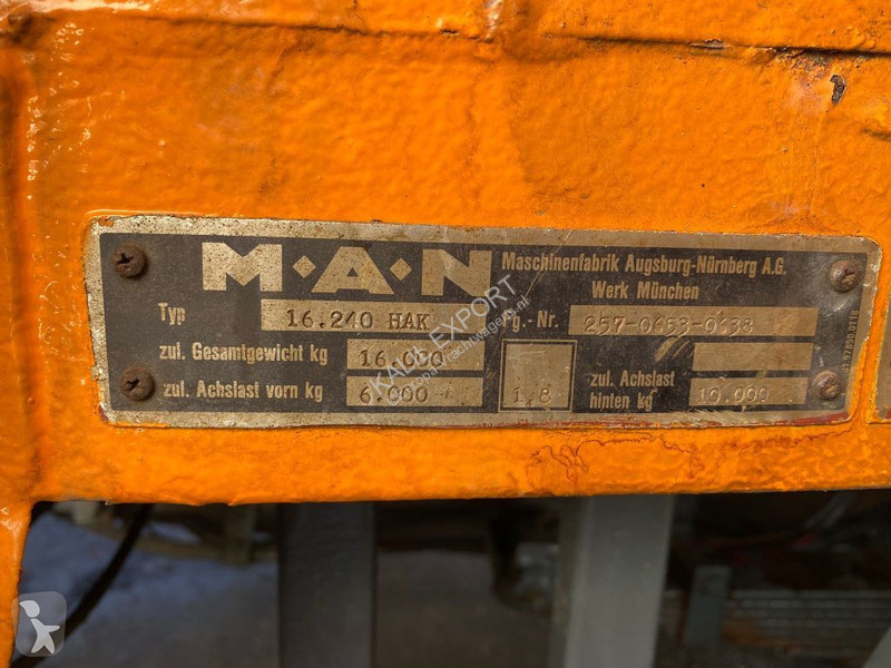 Camión MAN (19240) Torpedo Chassis 4x4 Very...