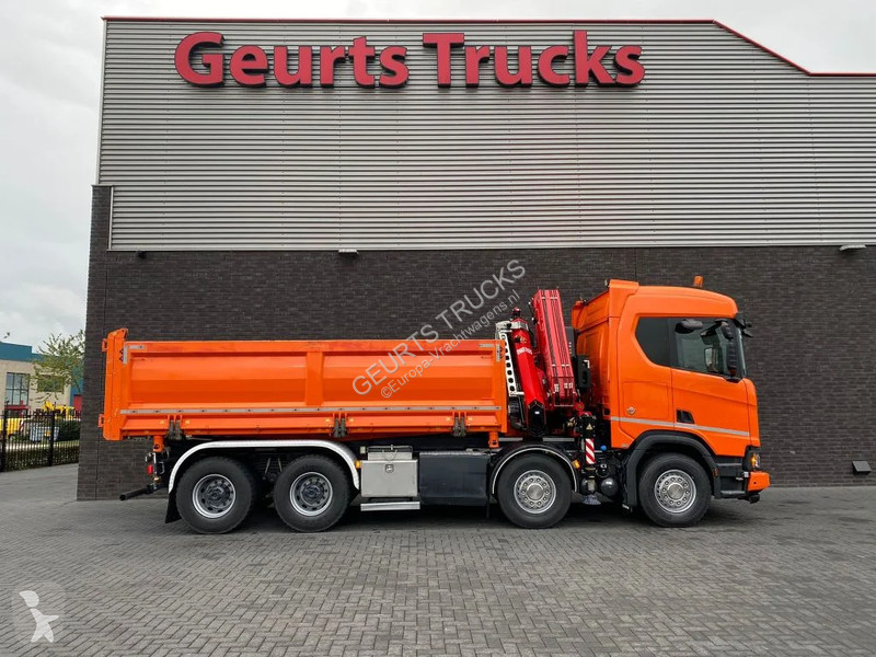 Kamion Scania R650 V8 NS XT 8X4 + KIPPER +...