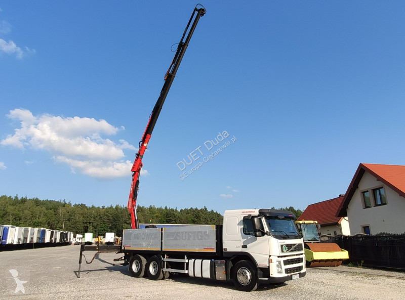 Kamion Volvo FM 440 6x4 HDS FASSI F170 Składany...
